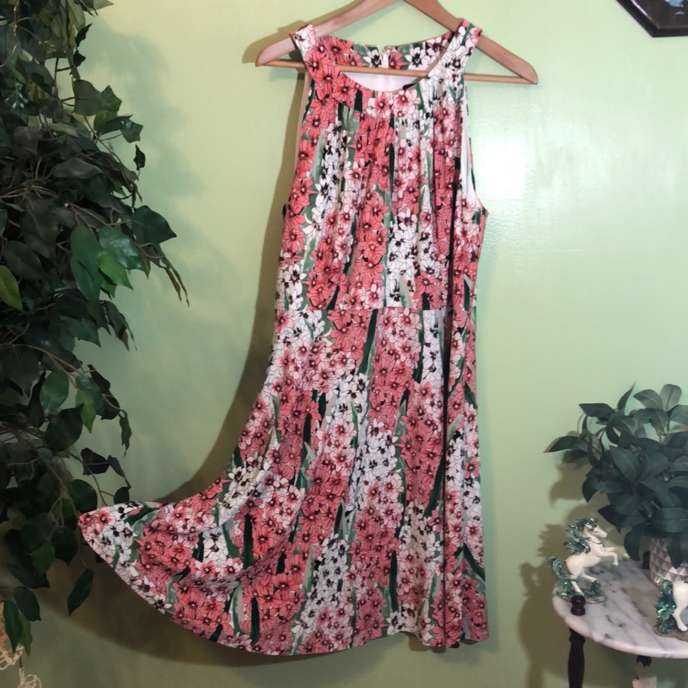 Tommy Hilfiger Floral Halter Dress Size 16 - Picture 1 of 12